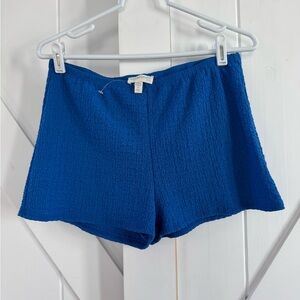 See You Monday Textured Pull-On Shorts
